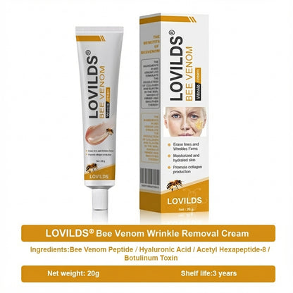 LOVILDS® Bee Venom Wrinkle Removal Cream 👨‍⚕️ Made and Shipped from US✅