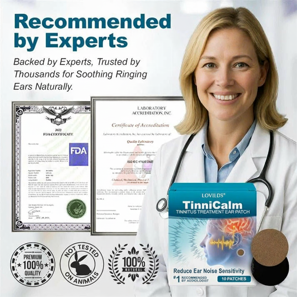 LOVILDS® Tinnitus Treatment Ear Patch.Christmas offers are now on!