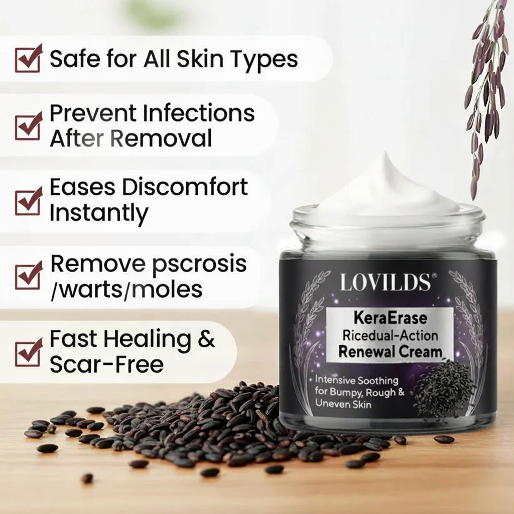 LOVILDS® KeraErase Ricedual-Action Renewal Cream