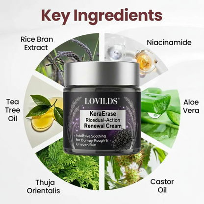 LOVILDS® KeraErase Ricedual-Action Renewal Cream