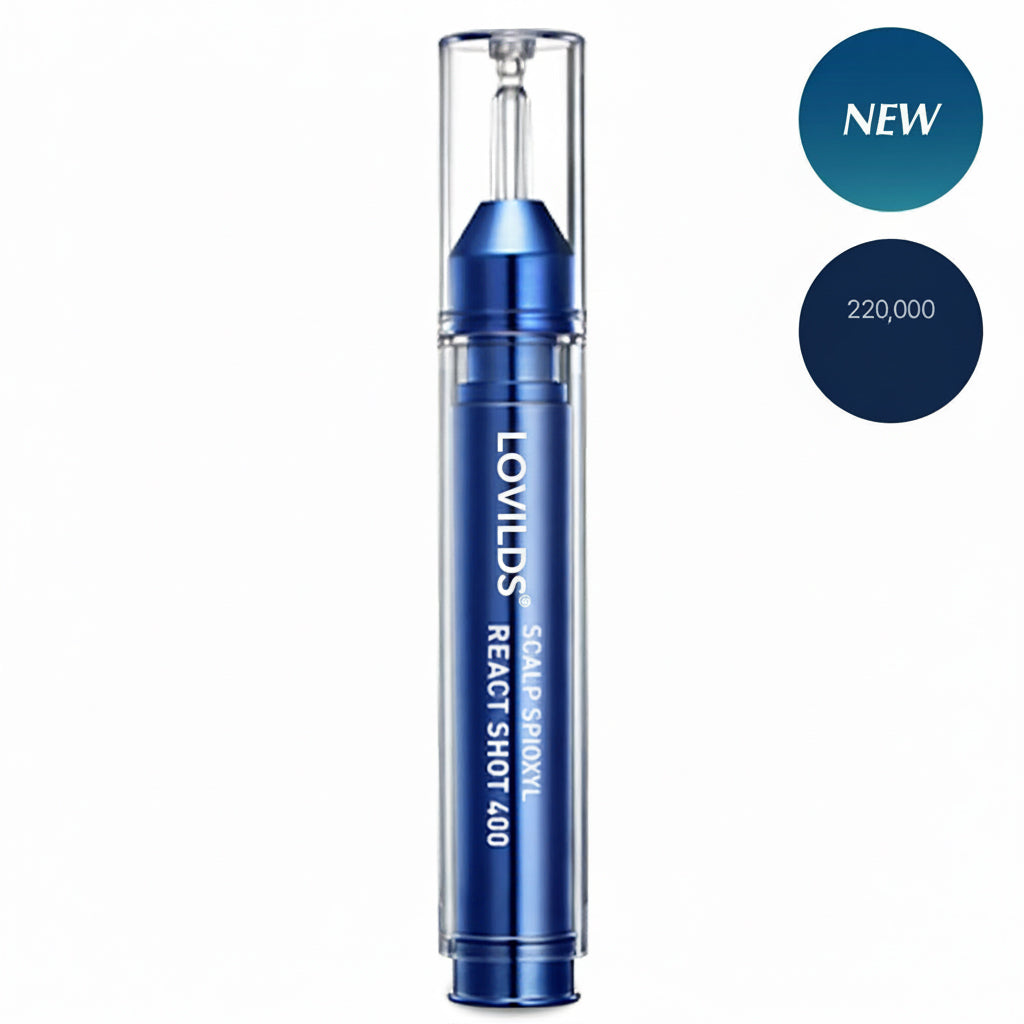 LOVILDS® Scalp Serum 400 – 220K Micro-Spicules for Thicker, Fuller Hair | Korea’s Best-Selling Dermatologist-Recommended K-Beauty Scalp Serum (0.5 fl oz)