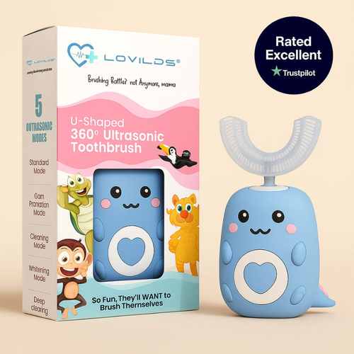 LOVILDS®-Shaped 360 ° Ultrasonic Toothbrush