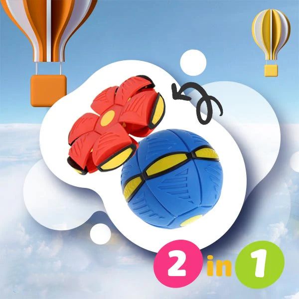 Final 3 Hours: 60%OFF🔥Kids’ Magic Metaball — bouncy ball & flying saucer for family and pets