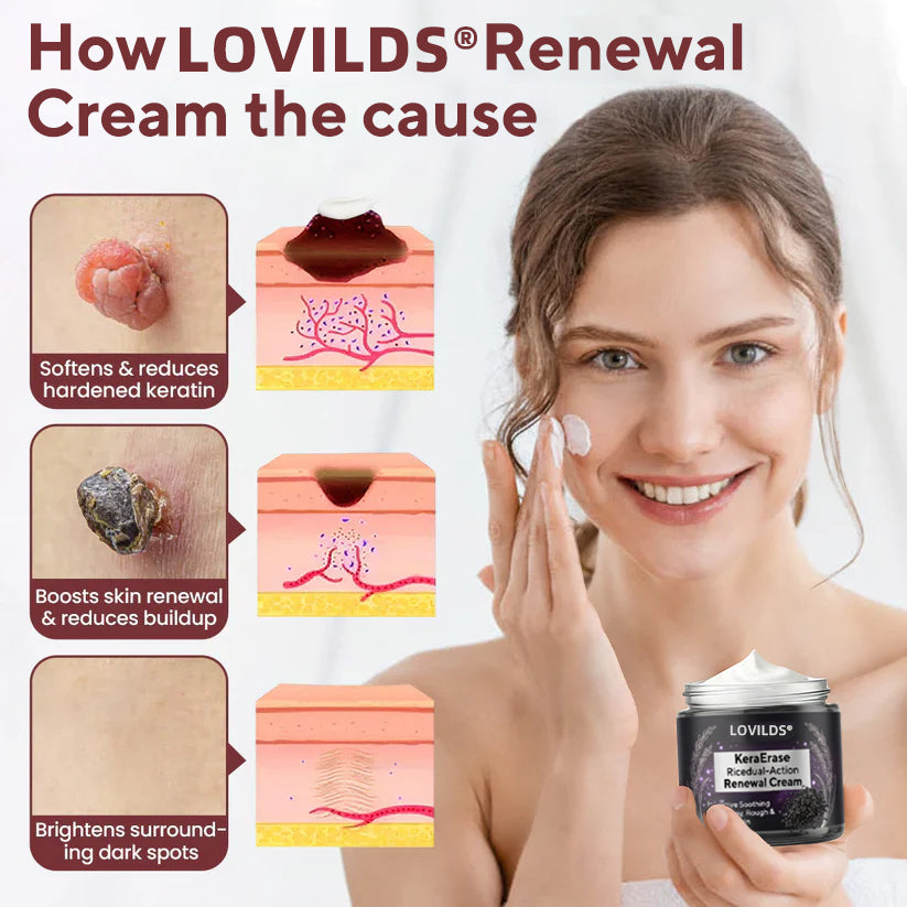 LOVILDS® KeraErase Ricedual-Action Renewal Cream