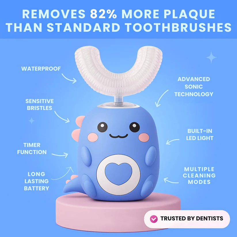 LOVILDS®-Shaped 360 ° Ultrasonic Toothbrush