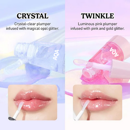 AQA™ Hydrating Lip Plumper Gloss – Korean Moisturizing Lip Care & Glossy Finish