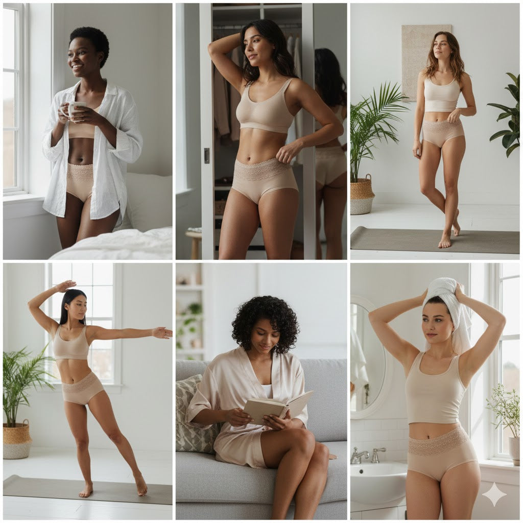 Advanced Silver Ion Antibacterial Panties｜Far Infrared & Magnetic · Odor Control