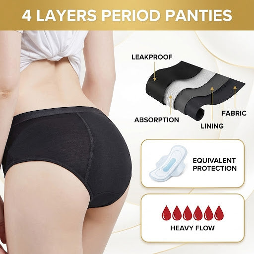 Bamboo-Fiber Ultra-Soft & Breathable Panties (Classic Bikini)