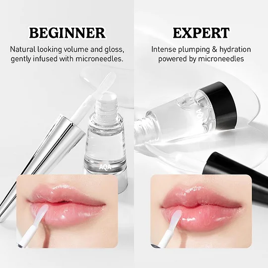 AQA™ Hydrating Lip Plumper Gloss – Korean Moisturizing Lip Care & Glossy Finish