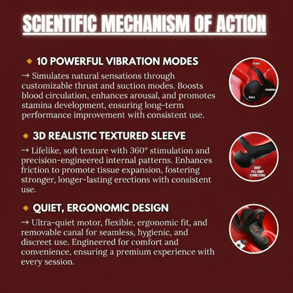 Alisanda™ VitalEngine Pro-The #1 5-in-1 at-home trainer that reverses ED & PE with advanced precision