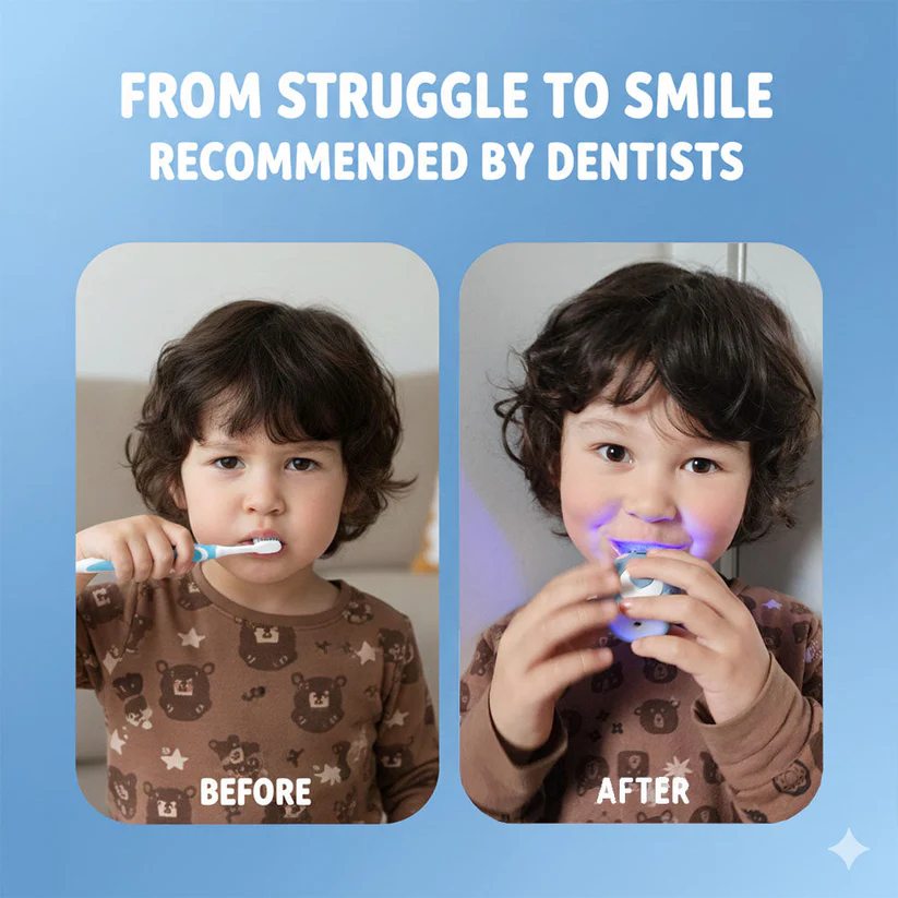 LOVILDS®-Shaped 360 ° Ultrasonic Toothbrush