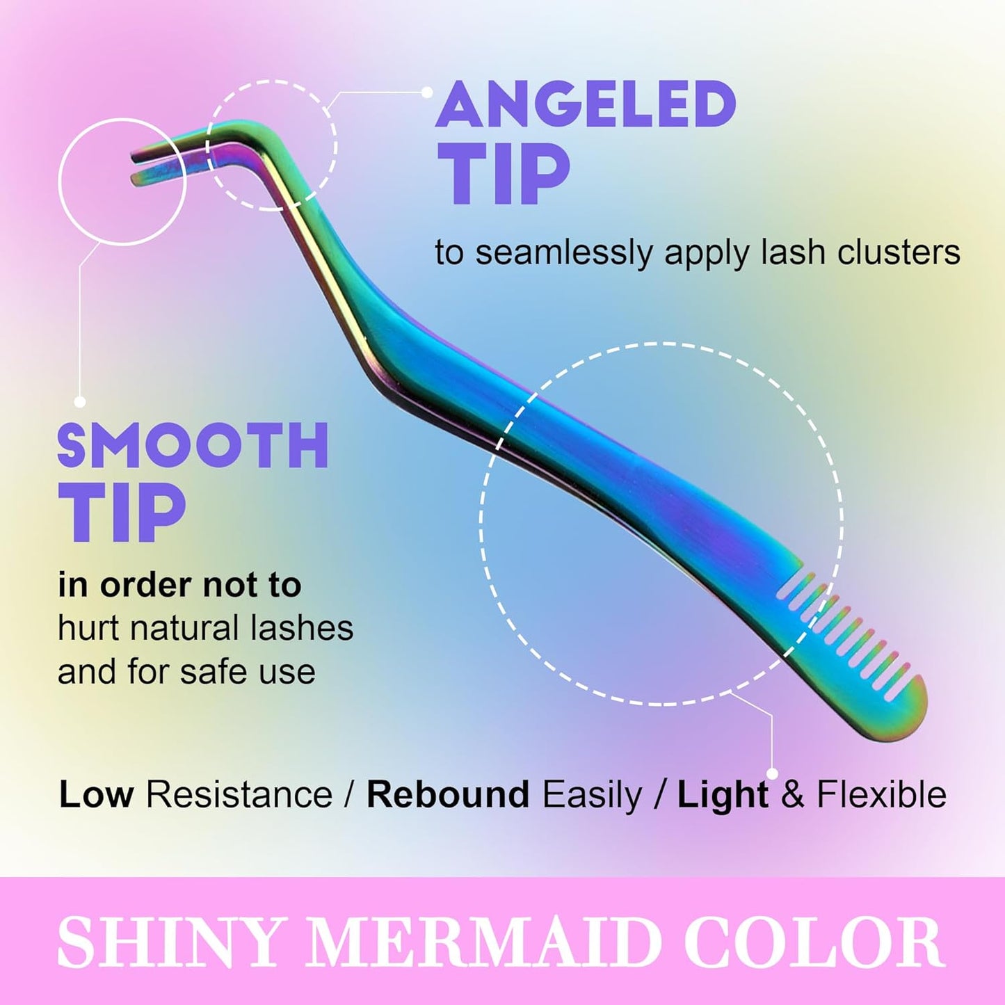 Extension Kit DIY 280pcs Lash Clusters Eyelash Extension Kit, 9-16mm 30D 40D Individual Lashes Kit with Lash Bond and Seal, Lash Tweezers for Self Use