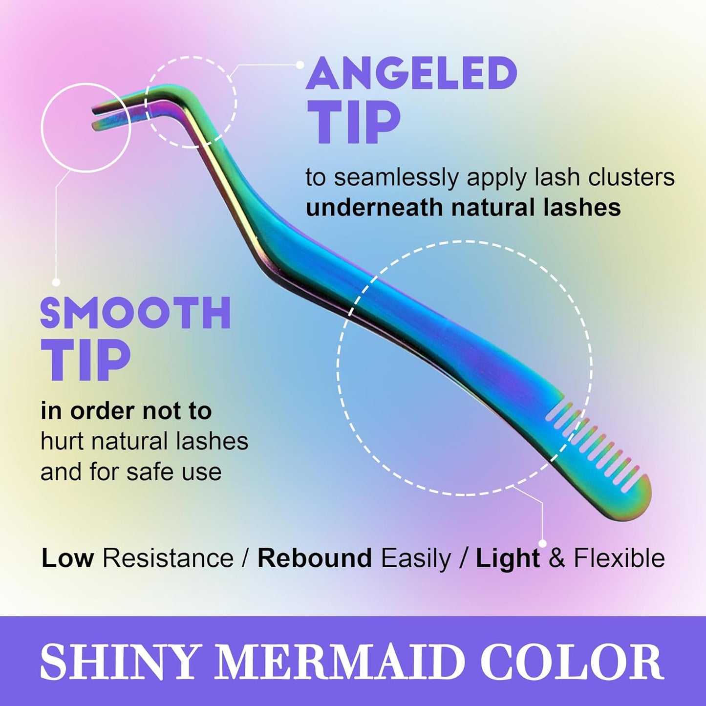 Extension Kit DIY 280pcs Lash Clusters Eyelash Extension Kit, 9-16mm 30D 40D Individual Lashes Kit with Lash Bond and Seal, Lash Tweezers for Self Use