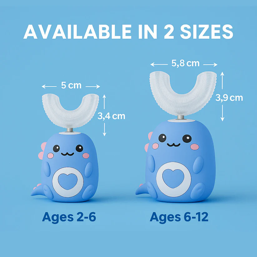 LOVILDS®-Shaped 360 ° Ultrasonic Toothbrush