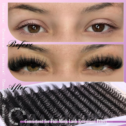 Extension Kit DIY 280pcs Lash Clusters Eyelash Extension Kit, 9-16mm 30D 40D Individual Lashes Kit with Lash Bond and Seal, Lash Tweezers for Self Use