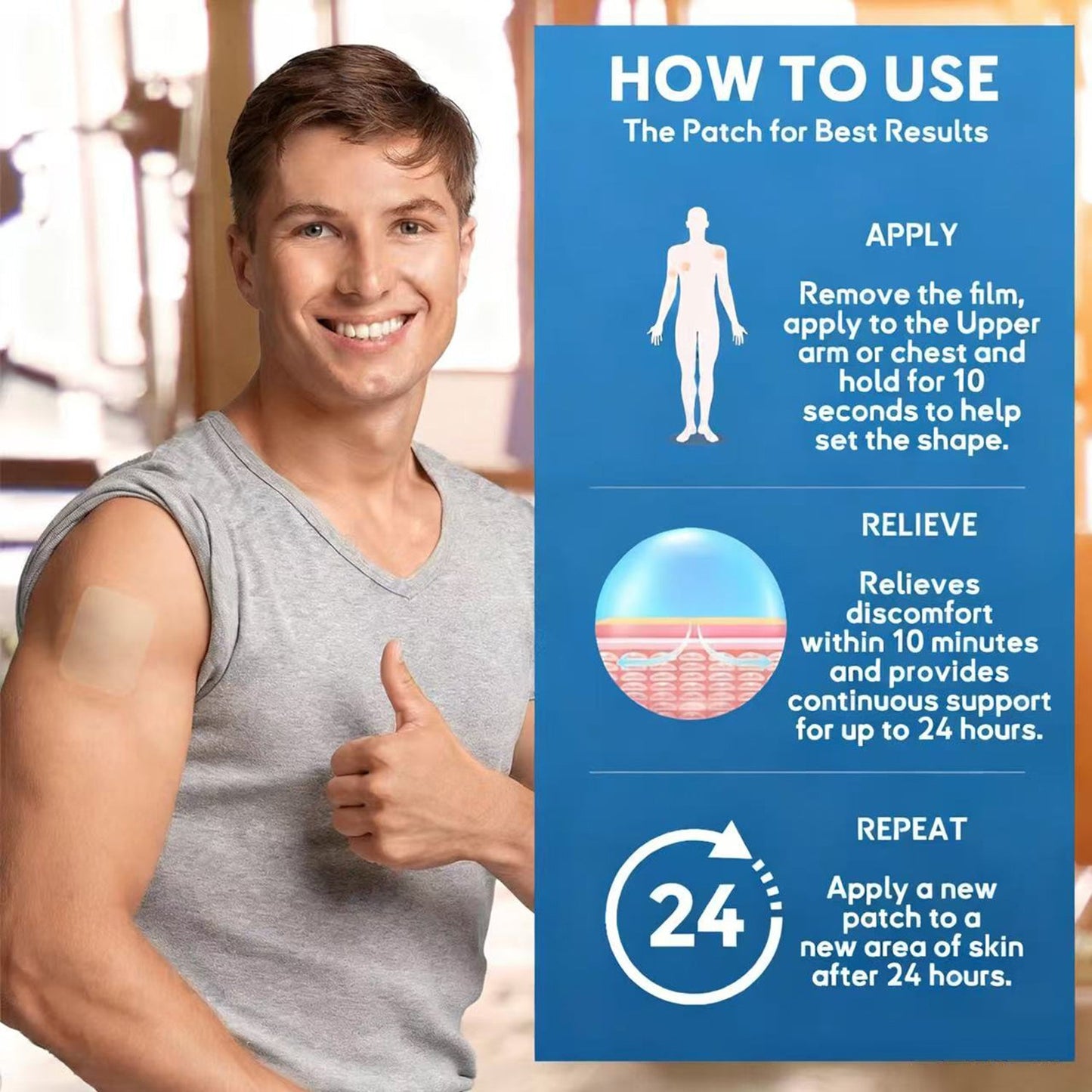 🫁✅FDA Approved LOVILDS™ Double Nano COPD Relief Patch (💝 Cough, wheezing, shortness of breath, sputum, stuffy nose, bronchitis, bronchitis, allergy symptoms, lung discomfort🫁)