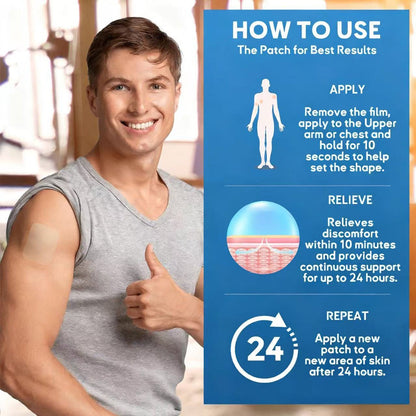 🫁✅FDA Approved LOVILDS™ Double Nano COPD Relief Patch (💝 Cough, wheezing, shortness of breath, sputum, stuffy nose, bronchitis, bronchitis, allergy symptoms, lung discomfort🫁)