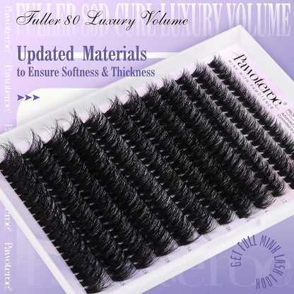 Extension Kit DIY 280pcs Lash Clusters Eyelash Extension Kit, 9-16mm 30D 40D Individual Lashes Kit with Lash Bond and Seal, Lash Tweezers for Self Use