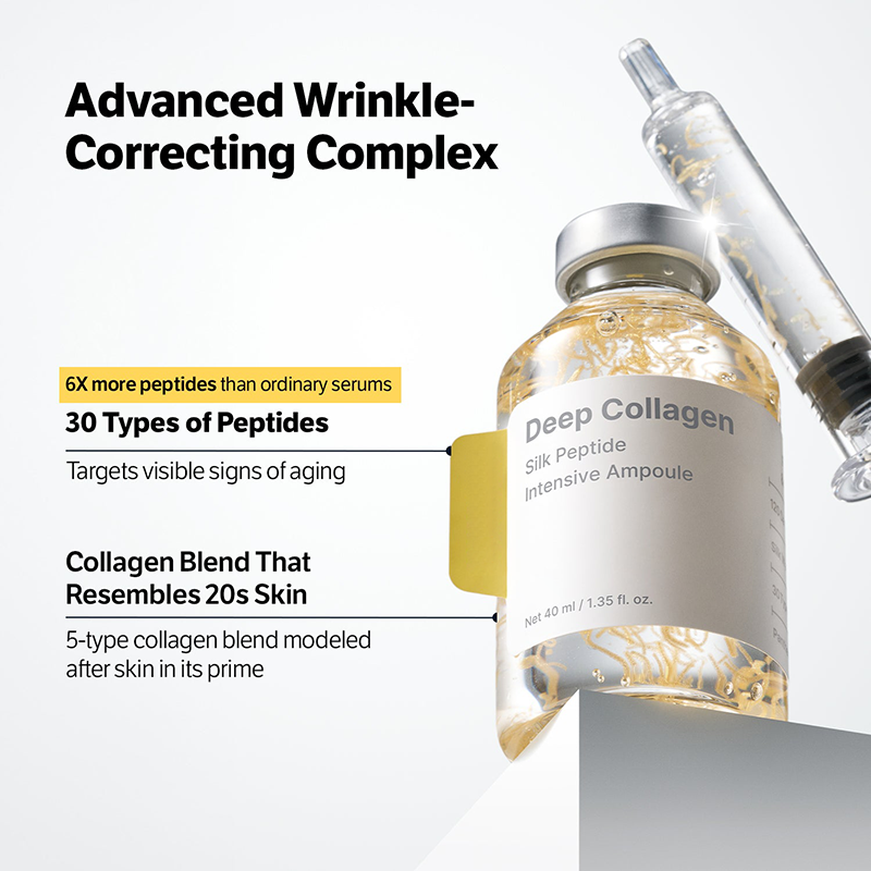 BLACK FRIDAY 50% OFF:Deep Collagen Silk Peptide Ampoule-1.35 floz (40 ml)
