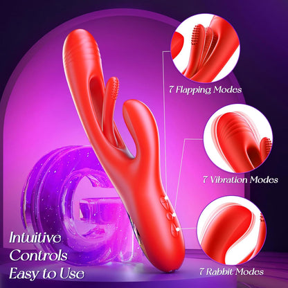 LOVILDS™ Dual-Motor G-Spot Stimulator with 10+ Modes & Deep Pulse Tech