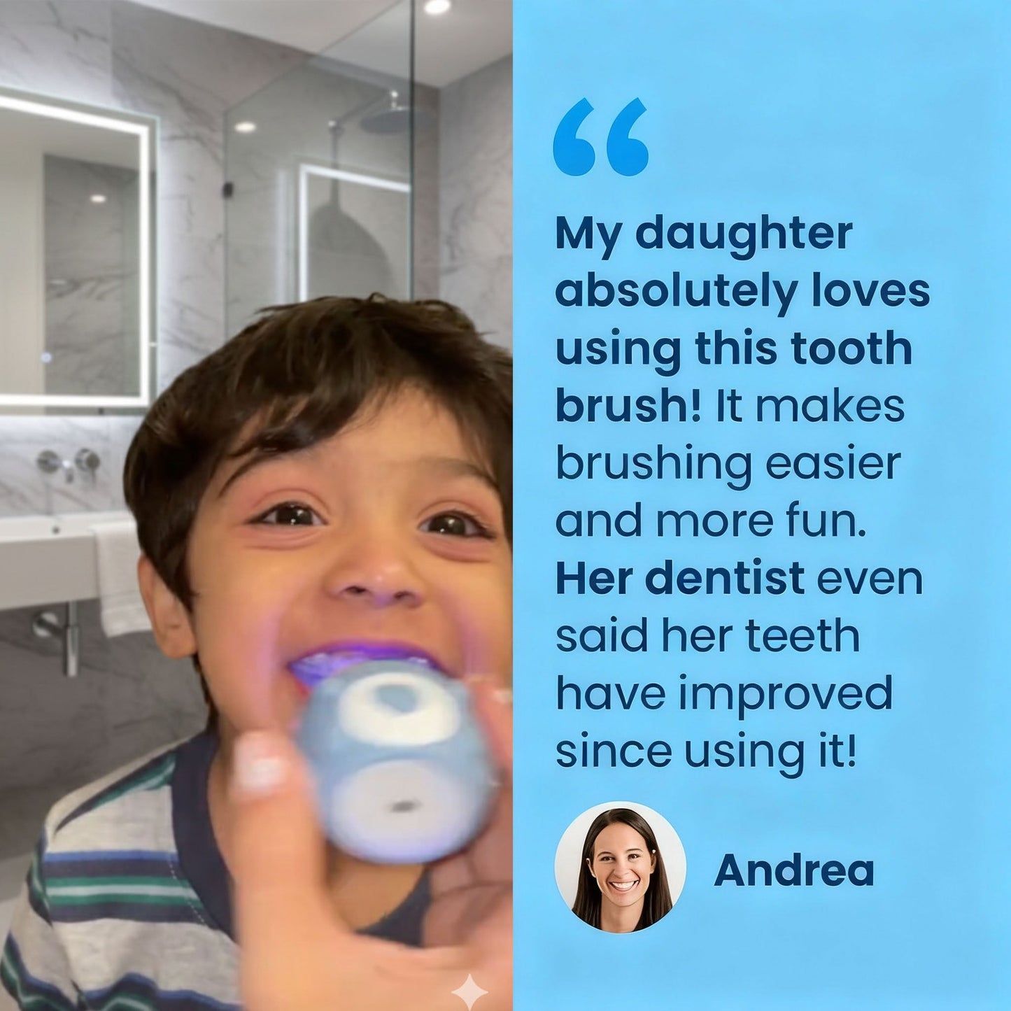 LOVILDS®-Shaped 360 ° Ultrasonic Toothbrush